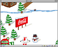 Coca-Cola Far East [Polar Ice Skiing Game  - Level 1a]