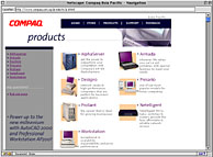 Compaq Asia Pacific Corporate Web Site [Products]