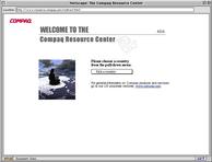 Compaq Resource Center - Extranet [Redirect]