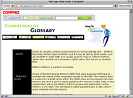Compaq Asia Pacific [How to Buy a Computer - Glossary]