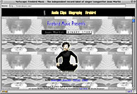 Firebird Music - Web Site Screenshot