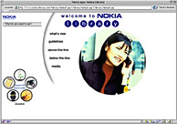 Nokia Mobile Phones Asia Pacific [Nokia Library - Main Screen]