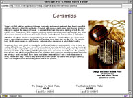 Pacific Rim Imports - “On-Line Catalog” Web Site [Ceramics]