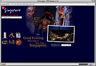 Singapore Tourist Board - Web Site Screenshot [Main]