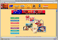 Hong Kong Tourist Association - “Wondernet” Local Country Web Sites Screenshot [Australia]